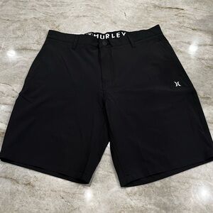 NEW Hurley All Day Hybrid‎ Shorts – Black – Size 34